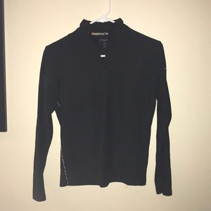 Small Black Burberry Golf Jacket